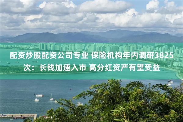配资炒股配资公司专业 保险机构年内调研3825次：长钱加速入市 高分红资产有望受益