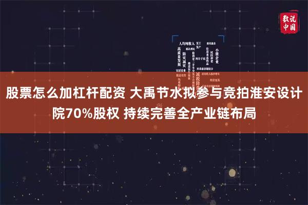 股票怎么加杠杆配资 大禹节水拟参与竞拍淮安设计院70%股权 持续完善全产业链布局