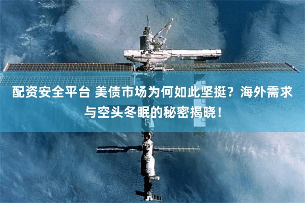 配资安全平台 美债市场为何如此坚挺？海外需求与空头冬眠的秘密揭晓！
