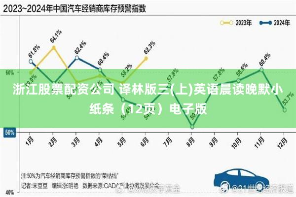 浙江股票配资公司 译林版三(上)英语晨读晚默小纸条（12页）电子版