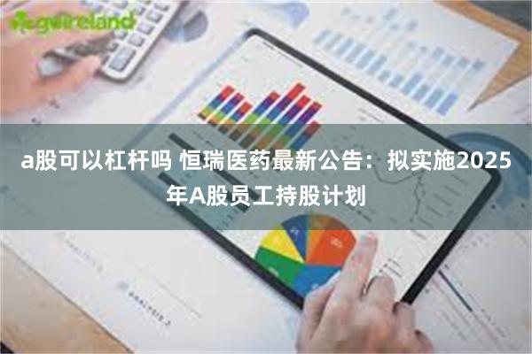 a股可以杠杆吗 恒瑞医药最新公告：拟实施2025年A股员工持股计划