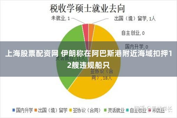 上海股票配资网 伊朗称在阿巴斯港附近海域扣押12艘违规船只