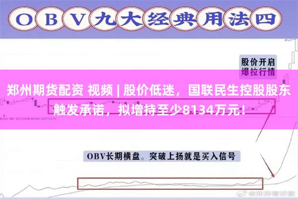 郑州期货配资 视频 | 股价低迷，国联民生控股股东触发承诺，拟增持至少8134万元！